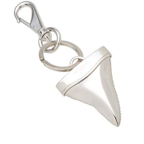 givenchy shark tooth keyring|Givenchy SLV SHARK TOOTH KEYCHAIN .